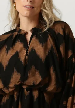 zwarte amaya amsterdam mini jurk emely