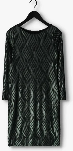 zwarte ana alcazar midi jurk 049440-3310