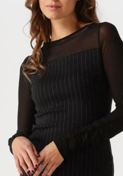 zwarte ana alcazar midi jurk midi dress