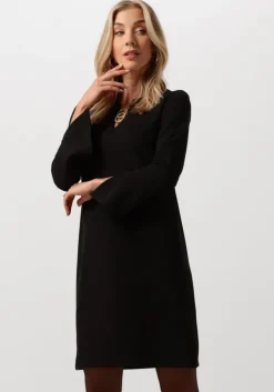 zwarte ana alcazar mini jurk dress clasp