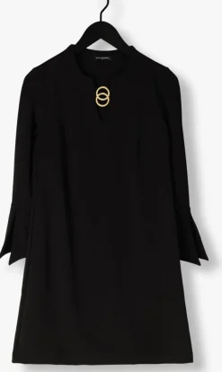 zwarte ana alcazar mini jurk dress clasp