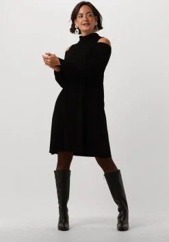 zwarte ana alcazar mini jurk swingdress