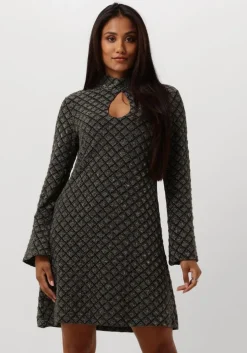 zwarte ana alcazar mini jurk dress 1