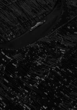 zwarte ana alcazar mini jurk pure sequins dress