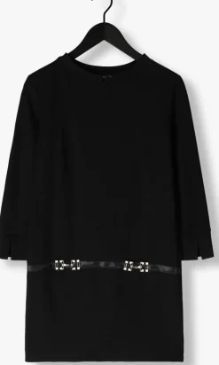 zwarte ana alcazar mini jurk dress clasp