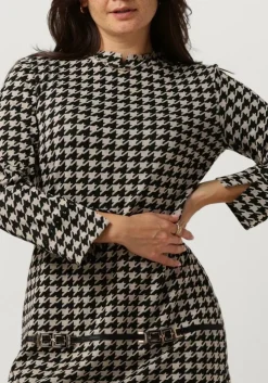 zwarte ana alcazar mini jurk a-shaped dress