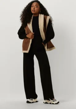 zwarte ana alcazar pantalon wide trousers