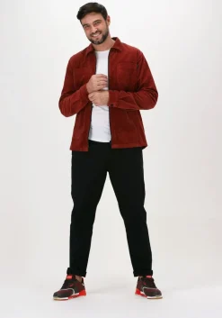 zwarte anerkjendt chino akjulius cotton pleat pant