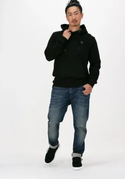 zwarte anerkjendt sweater aknigel organic hoodie