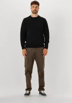 zwarte anerkjendt trui aksune chenille knit