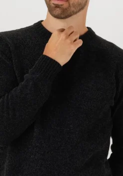 zwarte anerkjendt trui aksune chenille knit