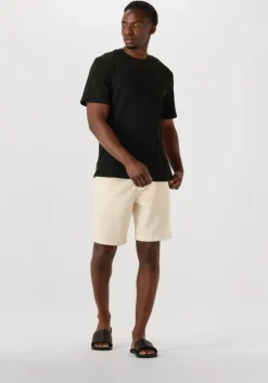 zwarte anerkjendt t-shirt akkiki s/s waffle tee