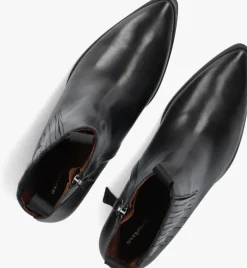 zwarte anonymous copenhagen enkellaarsjes hachi