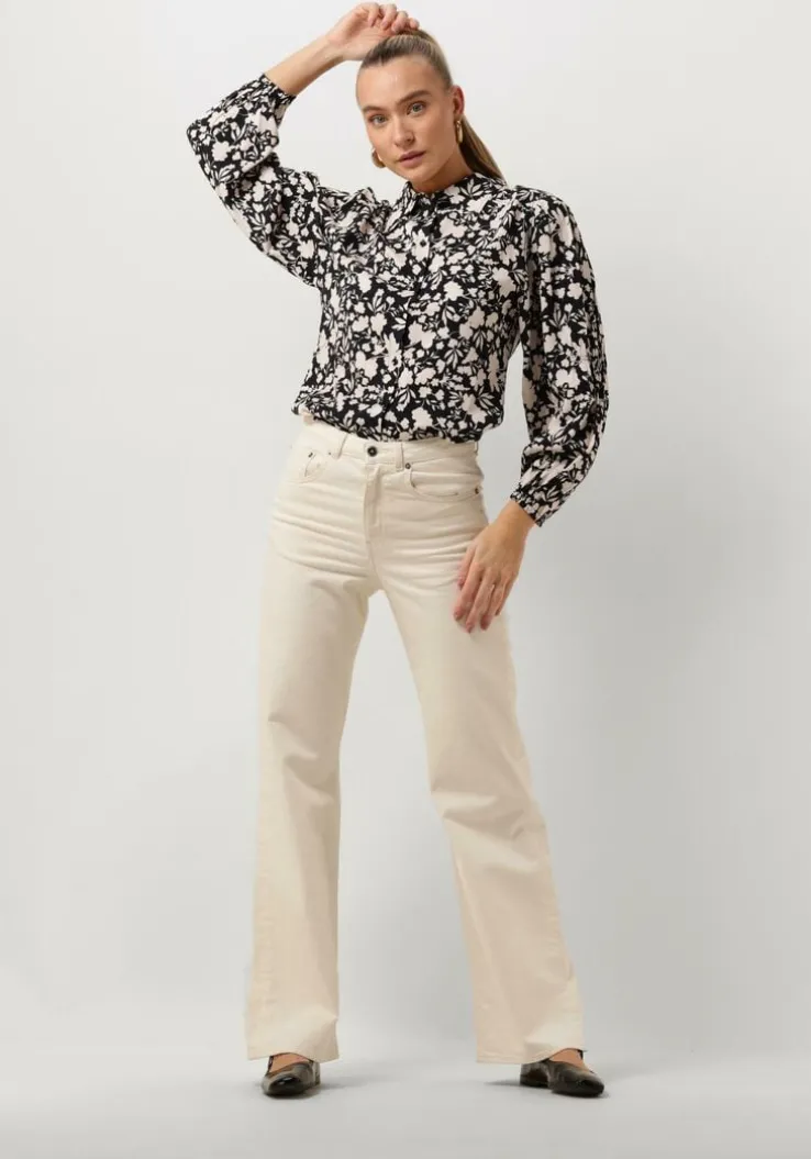 zwarte another label blouses jayla shirt l/s