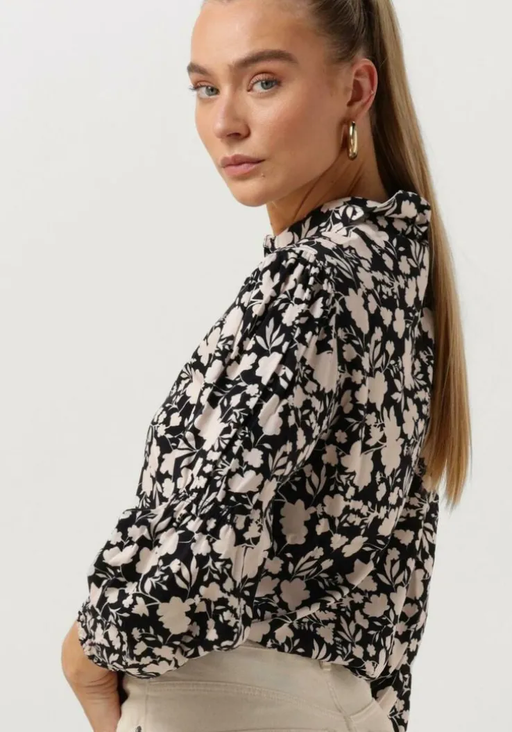 zwarte another label blouses jayla shirt l/s