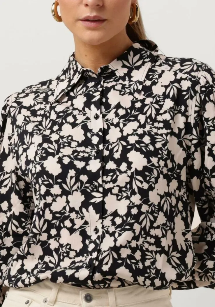 zwarte another label blouses jayla shirt l/s