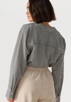 zwarte another label blouses elsie top l/s