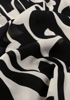 zwarte another label blouses macy graphic shirt l/s