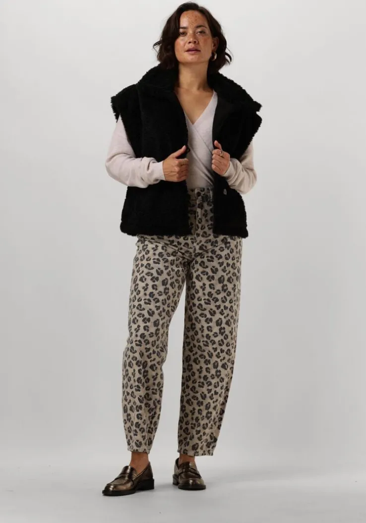 zwarte another label bodywarmer lasse vest