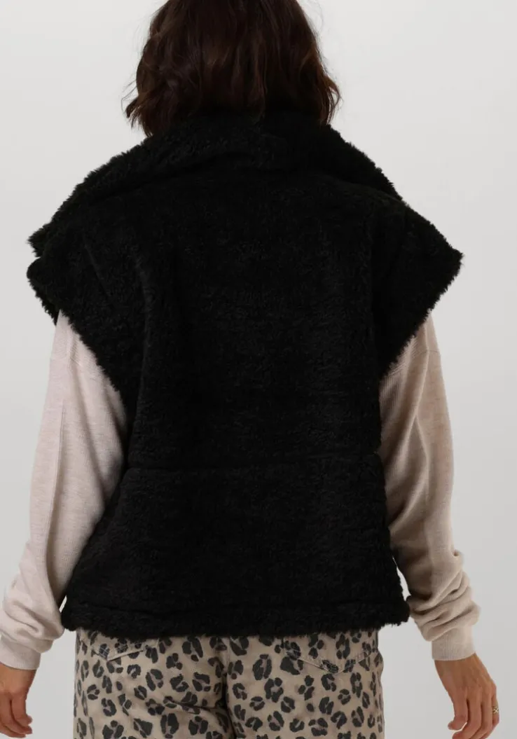 zwarte another label bodywarmer lasse vest