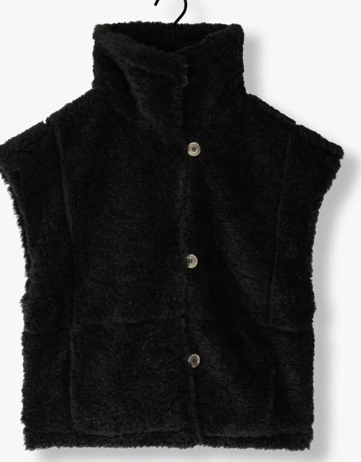 zwarte another label bodywarmer lasse vest