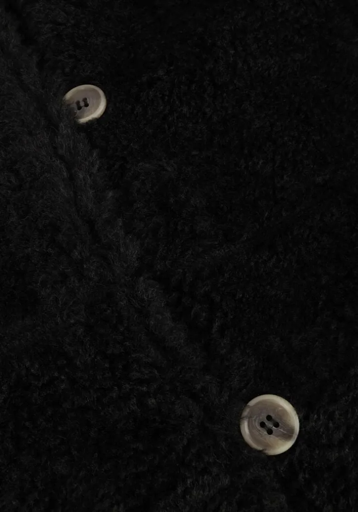 zwarte another label bodywarmer lasse vest