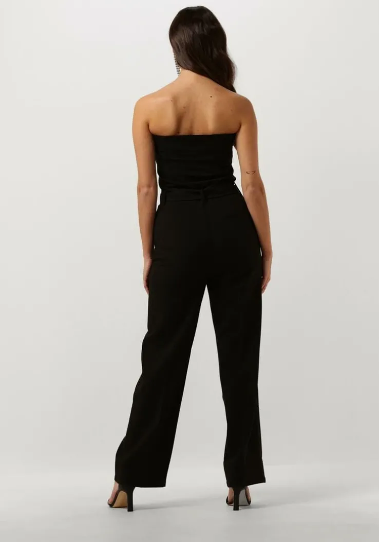 zwarte another label jumpsuit kiki jumpsuit