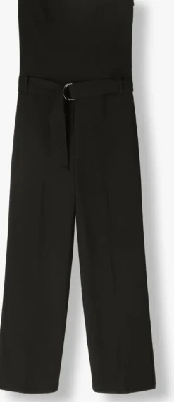 zwarte another label jumpsuit kiki jumpsuit