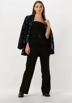 zwarte another label jumpsuit kiki jumpsuit