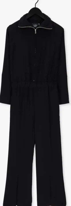 zwarte another label jumpsuit pascale jumpsuit