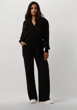 zwarte another label jumpsuit laureen jumpsuit