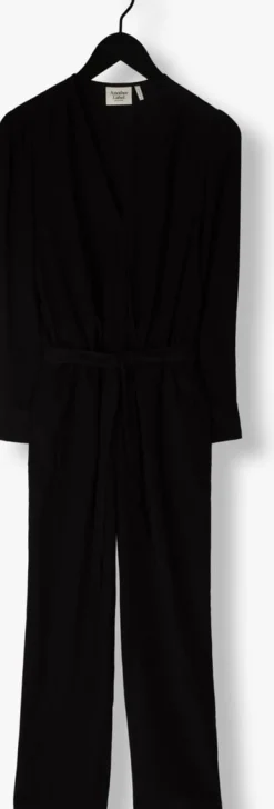 zwarte another label jumpsuit laureen jumpsuit
