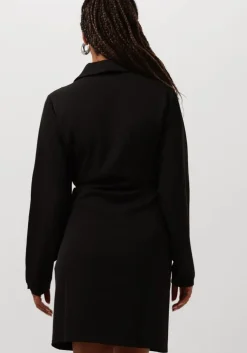 zwarte another label mini jurk milou dress l/s