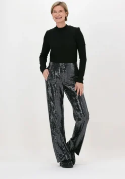 zwarte another label top waverly top