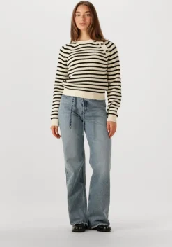 zwarte another label trui aster knitted pull l/s