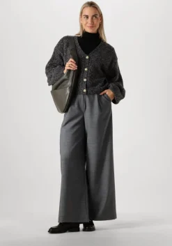 zwarte another label vest charlotte knitted cardigan