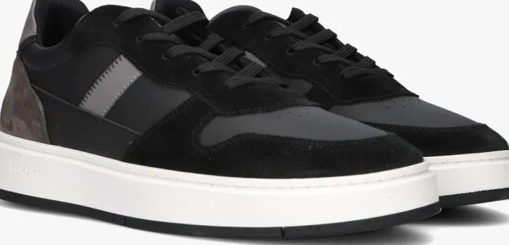 zwarte antony morato lage sneakers mmfw01725