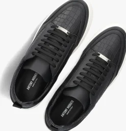 zwarte antony morato lage sneakers mmfw01708
