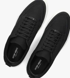 zwarte antony morato lage sneakers flint