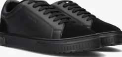 zwarte antony morato lage sneakers mmfw01714