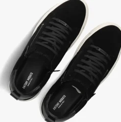 zwarte antony morato lage sneakers mmfw0182