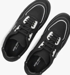 zwarte antony morato lage sneakers mmfw01720