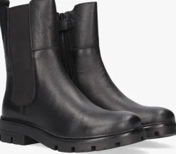 zwarte apples & pears chelsea boots b0010698