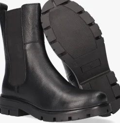 zwarte apples & pears chelsea boots b0010698