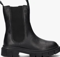 zwarte apples & pears chelsea boots b0011110