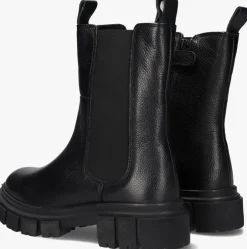 zwarte apples & pears chelsea boots b0011110