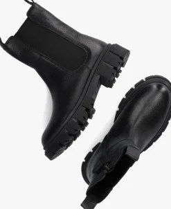 zwarte apples & pears chelsea boots b0011110