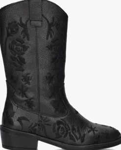 zwarte apples & pears cowboylaarzen b0012637