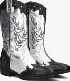 zwarte apples & pears cowboylaarzen b0011682