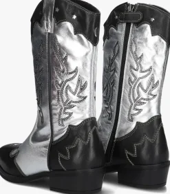 zwarte apples & pears cowboylaarzen b0011682